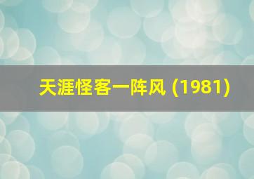 天涯怪客一阵风 (1981)